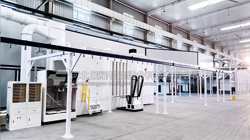 保定电源控制箱喷涂流水线